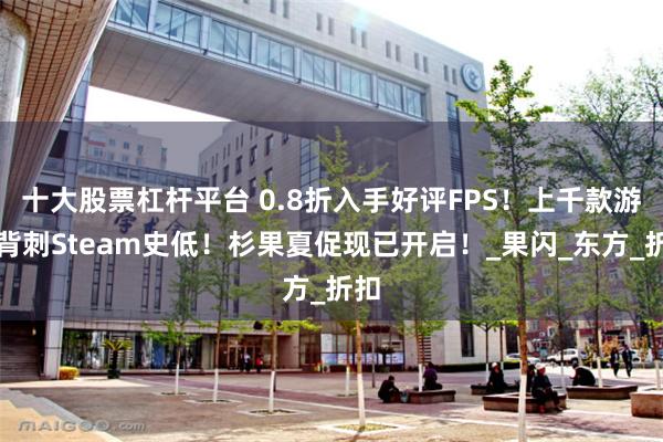 十大股票杠杆平台 0.8折入手好评FPS！上千款游戏背刺Steam史低！杉果夏促现已开启！_果闪_东方_折扣