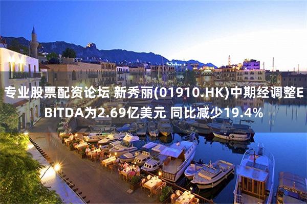 专业股票配资论坛 新秀丽(01910.HK)中期经调整EBITDA为2.69亿美元 同比减少19.4%