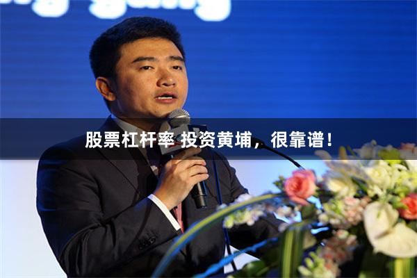 股票杠杆率 投资黄埔，很靠谱！