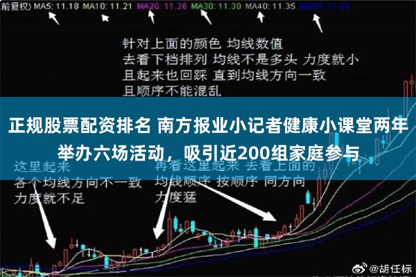 正规股票配资排名 南方报业小记者健康小课堂两年举办六场活动，吸引近200组家庭参与