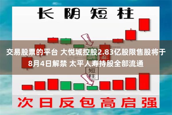 交易股票的平台 大悦城控股2.83亿股限售股将于8月4日解禁 太平人寿持股全部流通