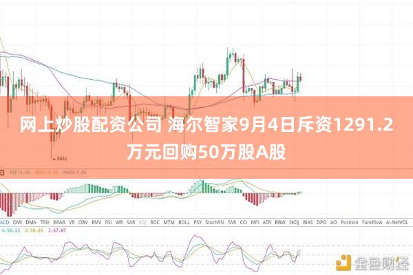 网上炒股配资公司 海尔智家9月4日斥资1291.2万元回购50万股A股