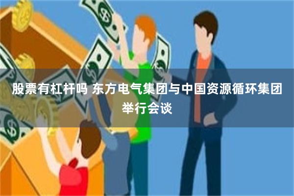 股票有杠杆吗 东方电气集团与中国资源循环集团举行会谈
